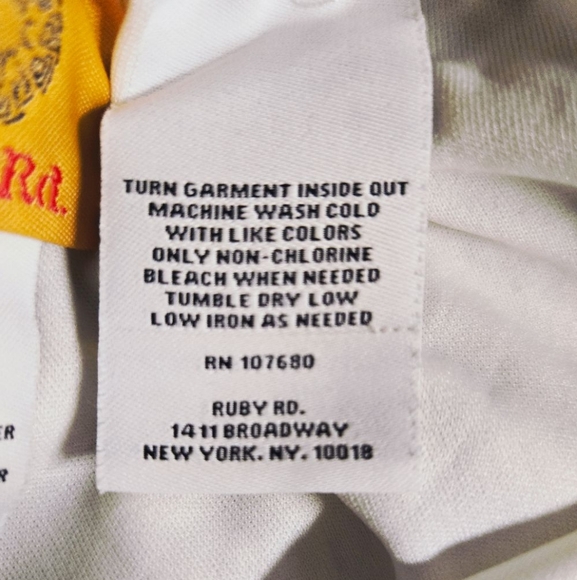 Ruby Rd. Lace Overlay Skirt - Picture 6 of 6